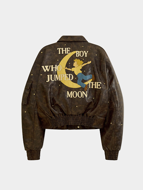 Куртка BOY WHO JUMPED OVER THE MOON (размер M, цвет Коричневый)