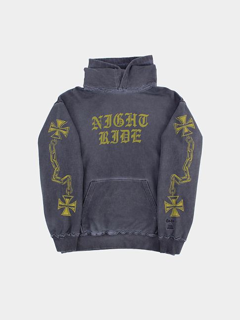 Худи NIGHT RIDE (размер S, цвет Фиолетовый)