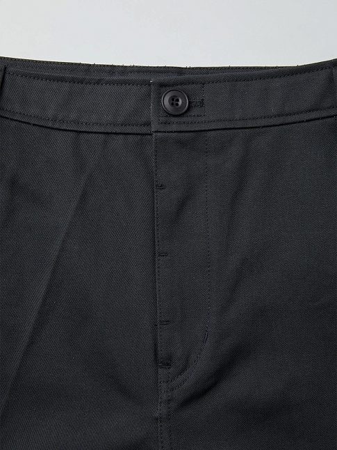 Шорты COTTON BLEND STITCH POINTED BERMUDA (размер M, цвет Темно-синий)