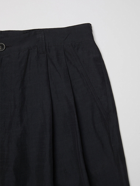 Брюки CLASSY OVERSIZED TWOTUCK (размер M, цвет Темно-синий)