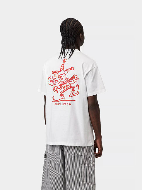 Футболка S/S HARLEKIN BBQ (размер L, цвет Белый)