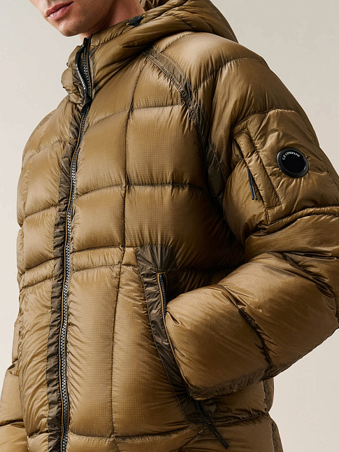 Пуховик D.D. SHELL HOODED PUFFER (размер L, цвет 340)