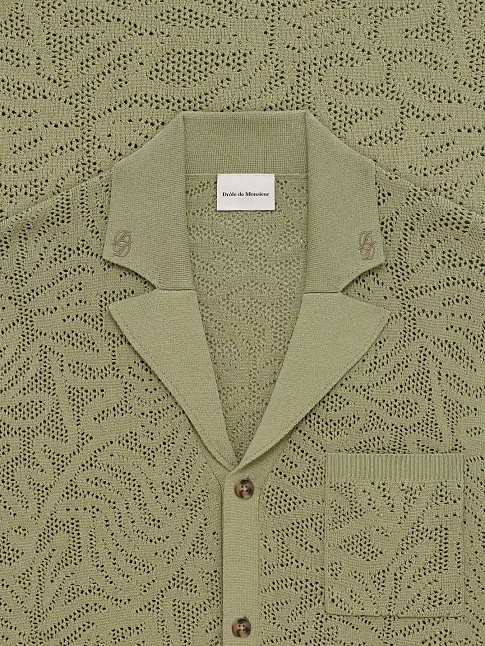 Рубашка MAILLE DENTELLE (размер M, цвет Хаки)