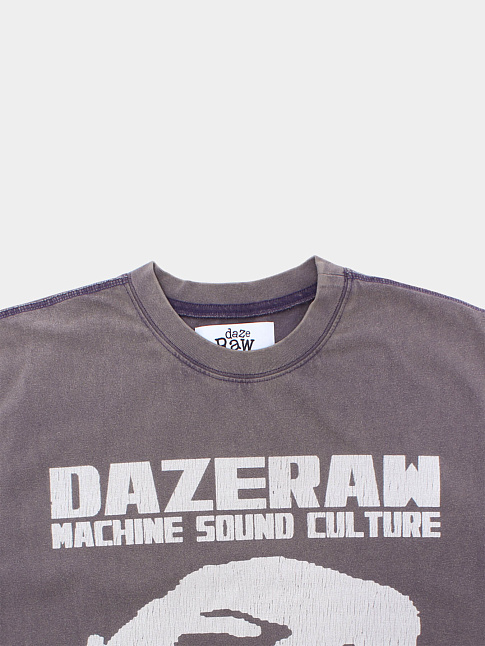 Футболка MACHINE SOUND CULTURE (размер S, цвет Фиолетовый)