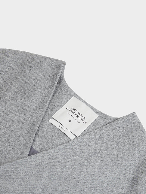 Пальто PANASIAN COAT 2 OVERSIZE (размер M, цвет Серый)