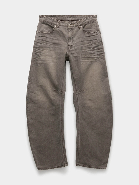 Джинсы EMBOSSED WASHED DEEP CURVED (размер L, цвет Коричневый)
