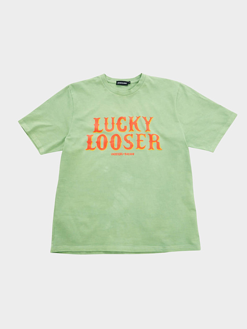 Футболка LUCKY LOOSER (размер S, цвет Зеленый)