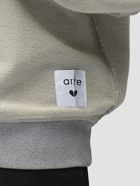 Свитшот REVERSIBLE LABEL (размер XL, цвет Серый)