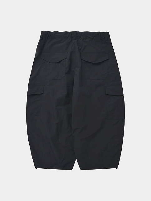 Брюки NYLON CARGO BALLOON (размер M, цвет Черный)