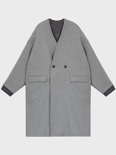 Пальто PANASIAN COAT 2 OVERSIZE (размер M, цвет Серый)