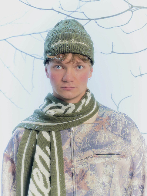 Шапка EVERYDAY (размер one size, цвет Зеленый)