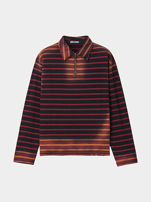 Лонгслив BOHO POLO (размер L, цвет Оранжевый)