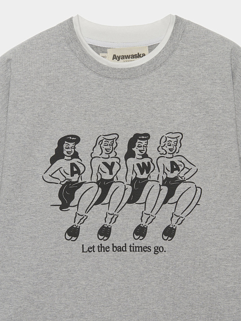 Лонгслив AYWA BELLA DONNA (размер L-XL, цвет Серый)