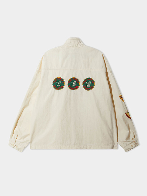 Куртка CAPSLEEVE WAPPEN PIN OX (размер 50, цвет Бежевый)