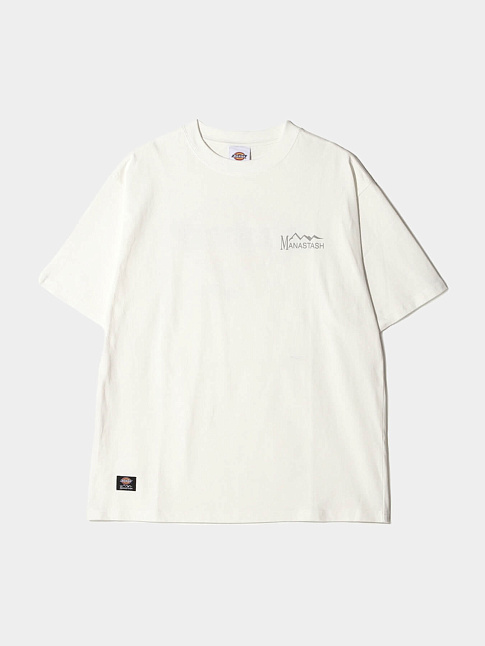 Футболка Dickies x Manastash DICKIES ORIGINAL LOGO (размер L, цвет Белый)