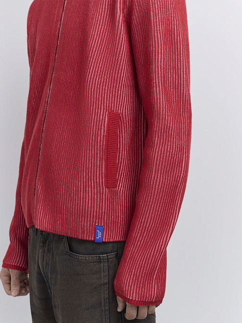 Кардиган WHITBY FULL-ZIP (размер M, цвет Красный)