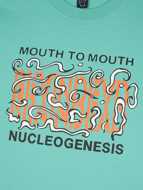 Футболка NUCLEOGENESIS (размер XL, цвет Бирюзовый)