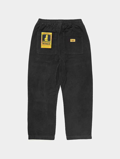 Брюки CORDUROY CHEF (размер M, цвет Черный)