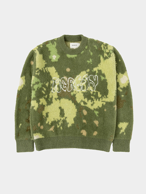 Свитер MOULD (размер L, цвет Зеленый)