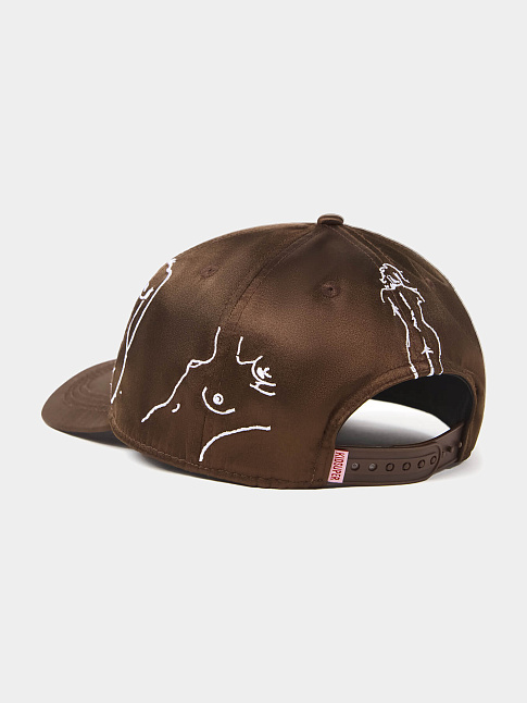 Кепка KS LA NYLON SNAPBACK (размер one size, цвет Коричневый)