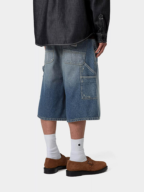 Шорты OG ADEN DOUBLE KNEE (размер XXL, цвет Голубой)