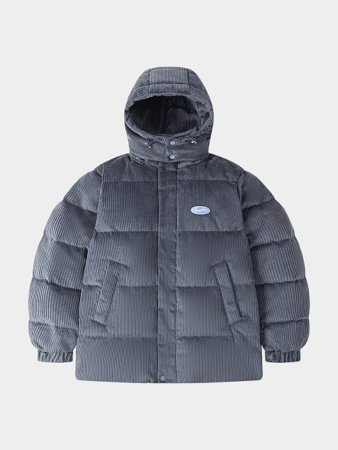 Пуховик VELVET (размер L, цвет Темно-серый)