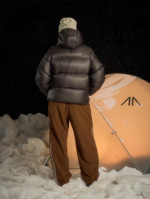 Пуховик PUFFER FISH (размер S, цвет Темно-серый)