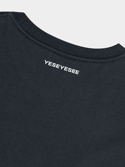 Футболка Y.E.S TYPO (размер XL, цвет Темно-серый)