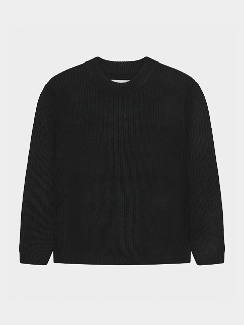 Свитер BOXY WOOL (размер L, цвет Черный)