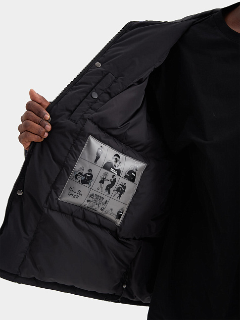 Пуховик ZERO THERMO (размер S, цвет Черный)