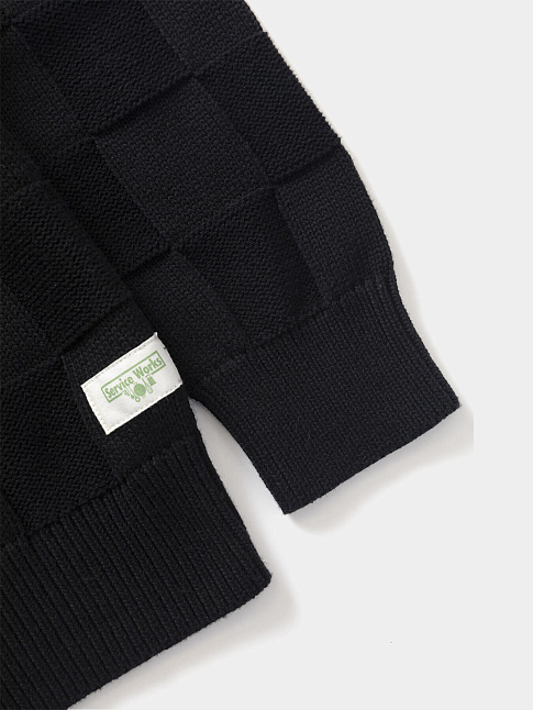 Свитер CHECK (размер L, цвет Черный)