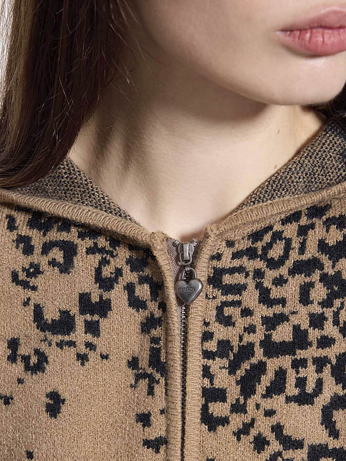 Худи CHEETAH (размер XS, цвет Коричневый)