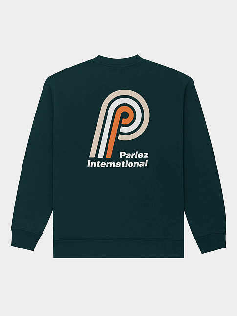 Свитшот POPLAR (размер XXL, цвет Темно-зеленый)