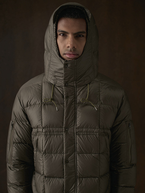 Пуховик KIRKWOOD (размер 52, цвет Зеленый)