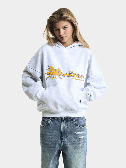 Худи PEGASE (размер XL, цвет Серый)