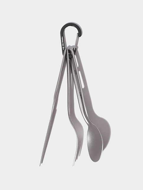 Титановый набор столовых предметов (размер one size, цвет Серый)