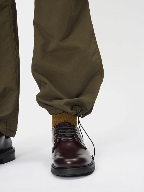 Брюки DOPE DYED TUSSAH CARGO (размер L, цвет Коричневый)