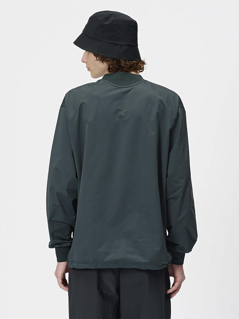 Лонгслив HIGH GAUGE SHIRRING (размер M, цвет Бирюзовый)