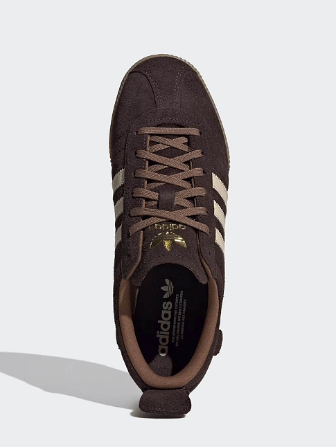 Кроссовки SAMBA 62 SUPER (размер 43 1/3, цвет Коричневый-Бежевый)