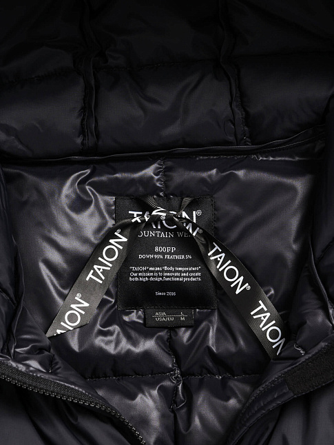 Пуховик MOUNTAIN PACKABLE VOLUME (размер M, цвет Черный)
