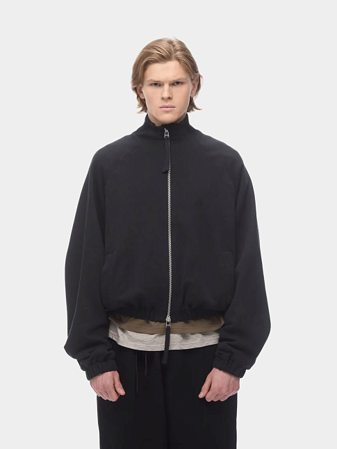 Бомбер на молнии DOUBLE ZIP (размер M, цвет Черный)