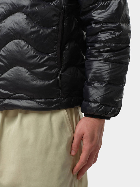 Пуховик WAVES HOODED (размер M, цвет Черный)