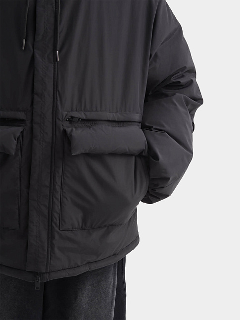 Пуховик ZERO THERMO (размер S, цвет Черный)