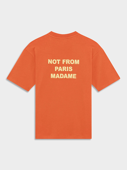 Футболка SLOGAN (размер M, цвет Оранжевый)