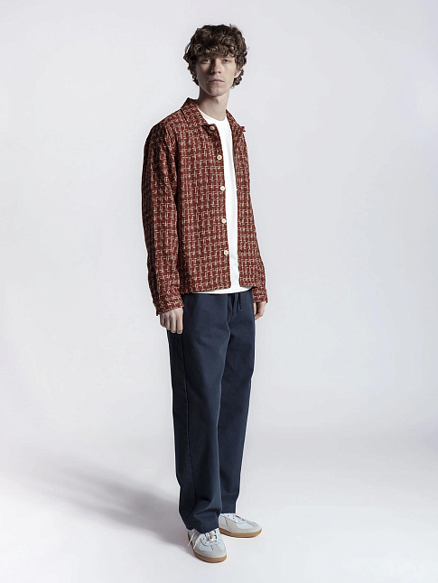 Рубашка BUSEY DOBBY ARCHITECT (размер XL, цвет Красный)