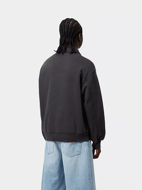 Свитшот HALF ZIP DETROIT (размер L, цвет Черный)