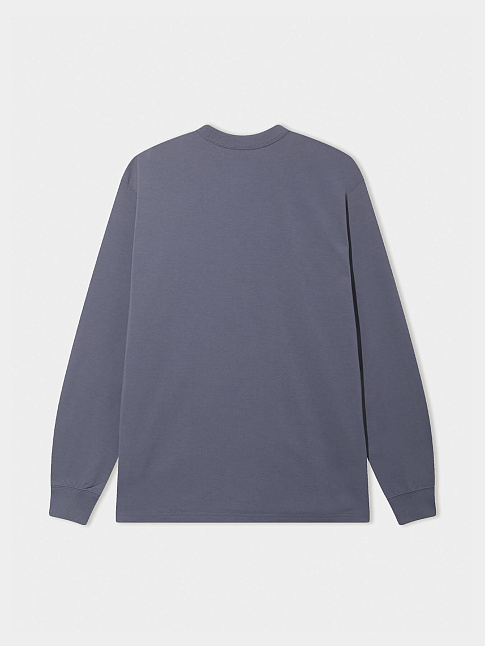 Лонгслив OVERSIZED POCKET (размер M, цвет Темно-серый)