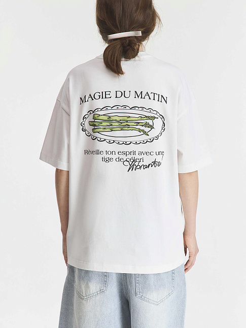 Футболка LE BON DEPART (размер XL, цвет Белый)