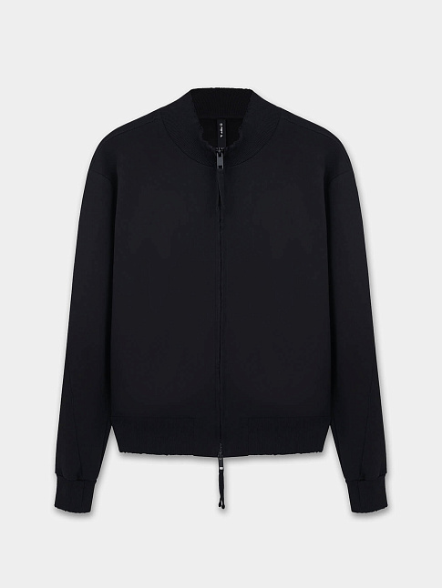 Толстовка на молнии DISTRESSED ZIP-UP (размер M, цвет Черный)