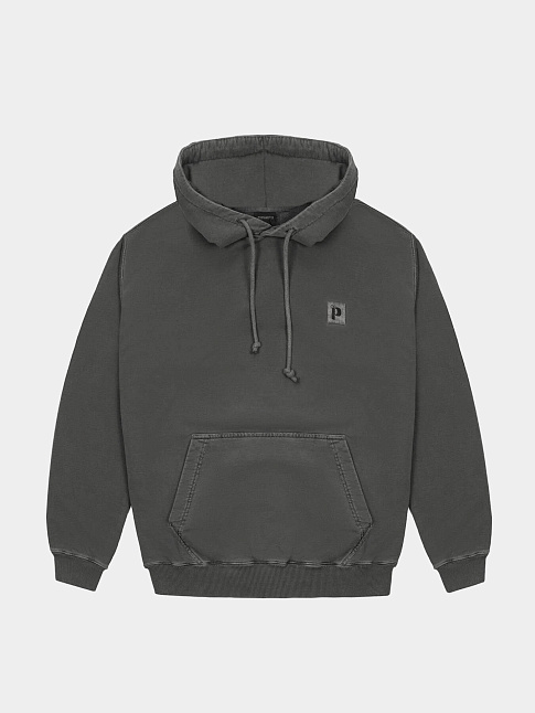 Худи P LOGO GD (размер M, цвет Темно-серый)
